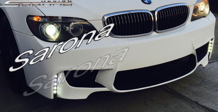 Custom BMW 7 Series  Sedan Front Bumper (2005 - 2008) - $790.00 (Part #BM-051-FB)